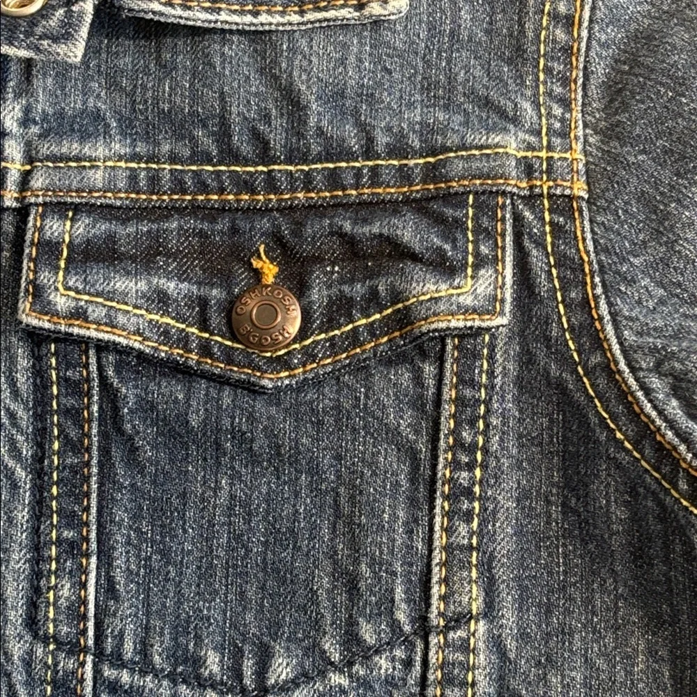 Classic OshKosh B’gosh Kids Blue Denim Jacket Sz 6